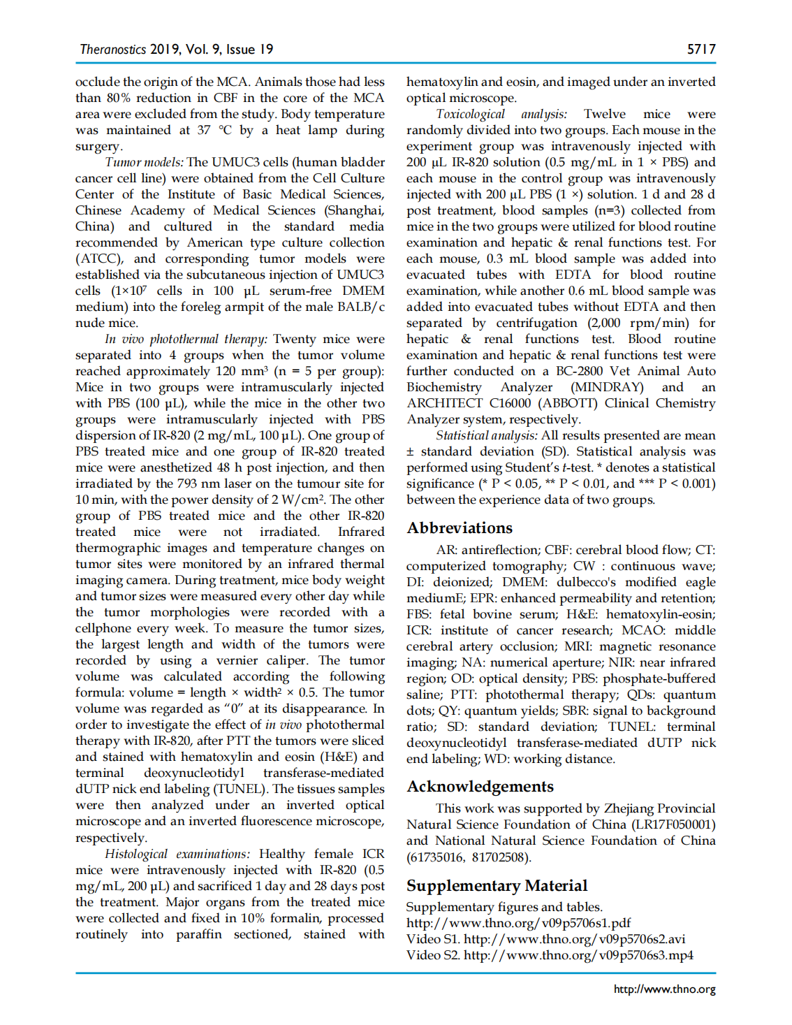 Excretable IR-820 for in vivo NIR-II fluorescence cerebrovascular imaging and photothermal therapy of subcutaneous tumor(圖12)